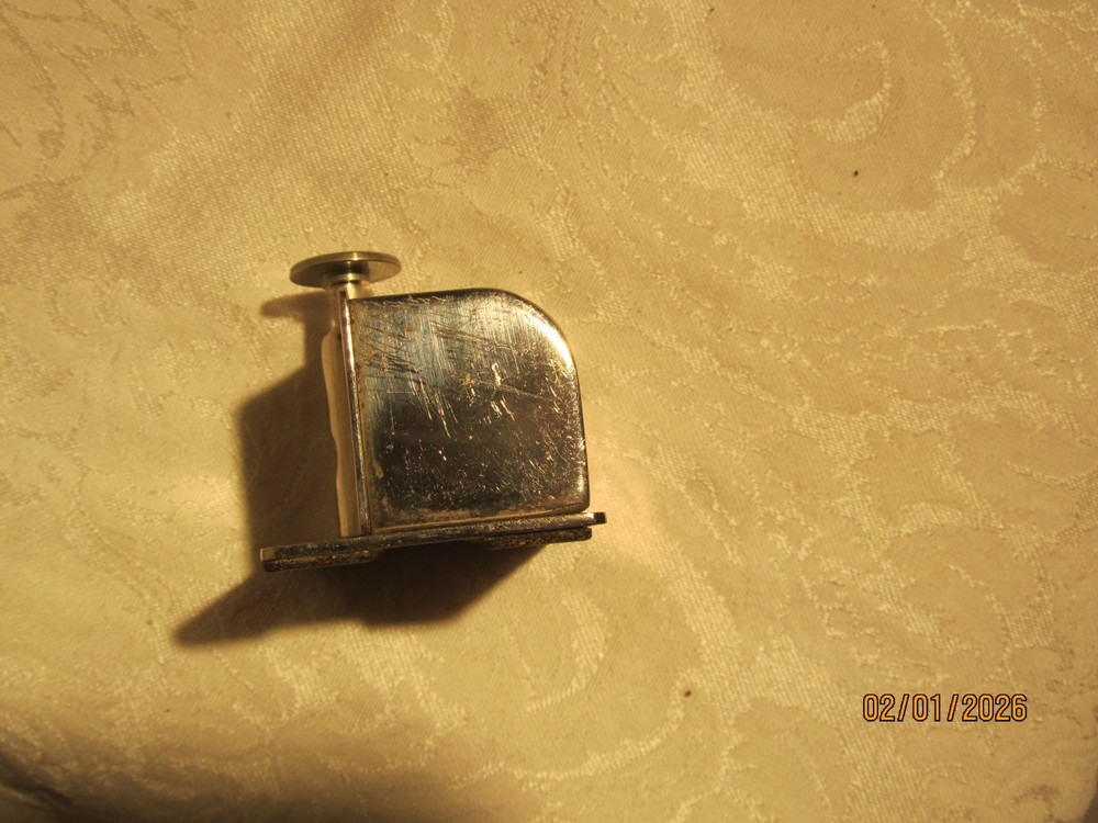 Vintage Single Chrome Store Hand Counter Model 13A