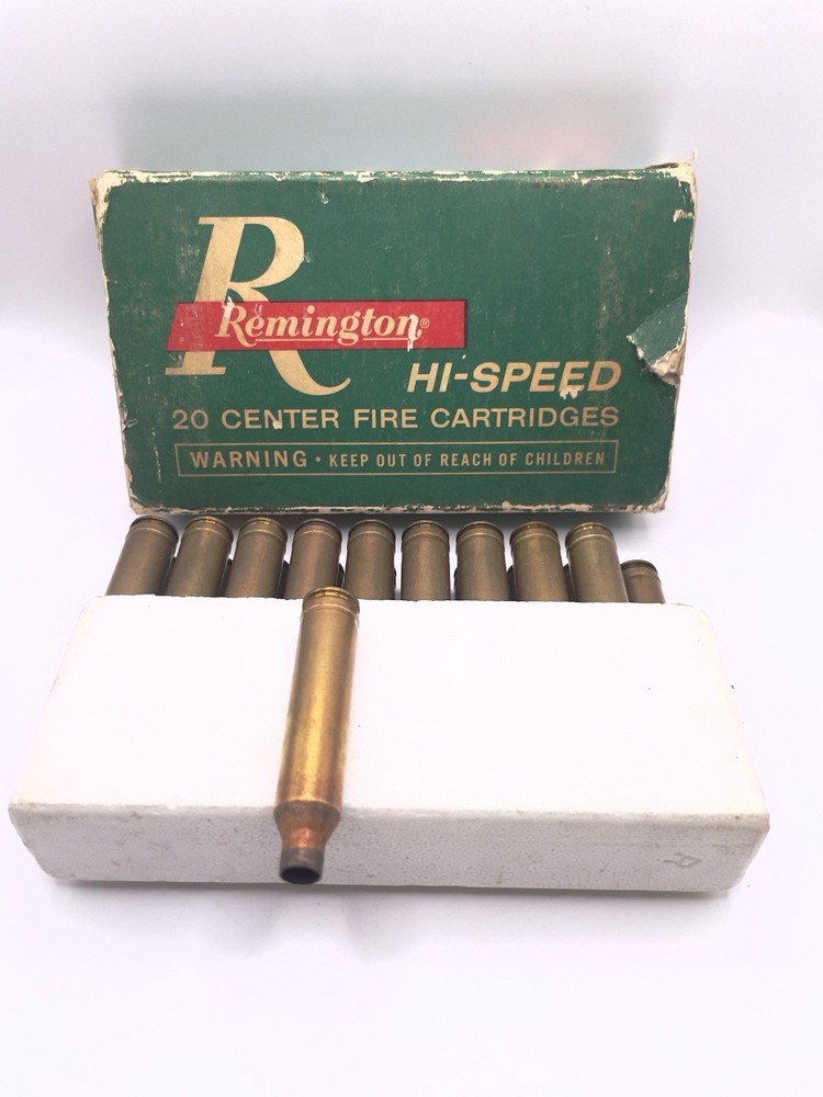 Remington 35 Rem 200 gr Core-Lokt Soft Point Empty Box Casing
