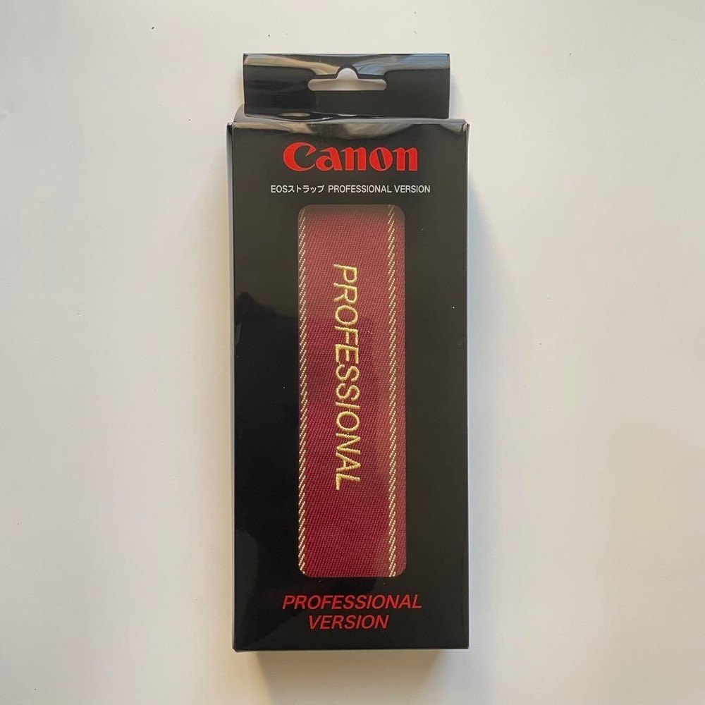Canon Neck Strap for EOS PROFESSIONAL VERSION RED