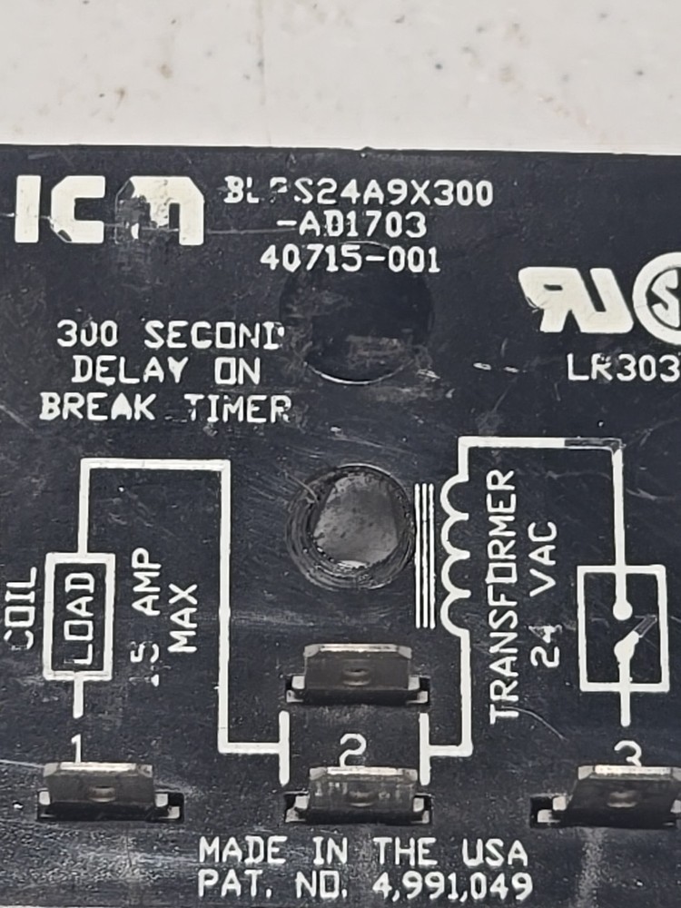 Armstrong 40715-001 Time Delay Relay