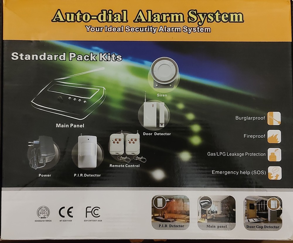 Complete Wireless Home Alarm