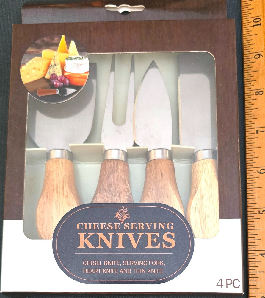 Very Nice 4pc Cheese Serving Set