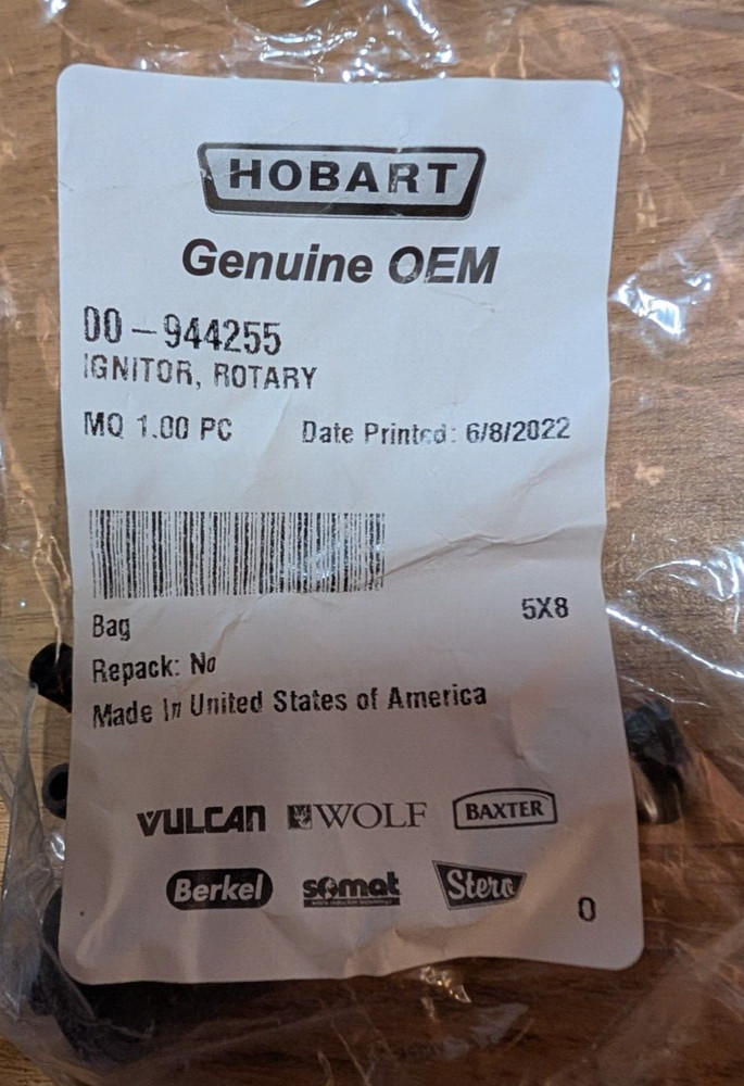 VULCAN HART 00-944255 Igniter