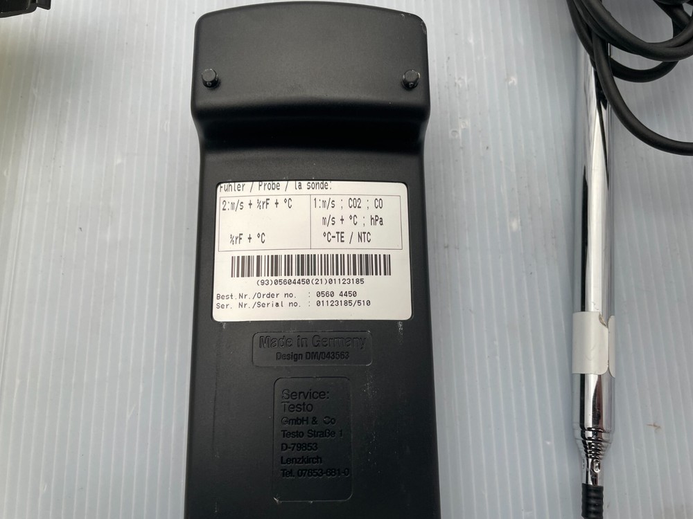 Testo 445 Multifunction Datalogger with Probe