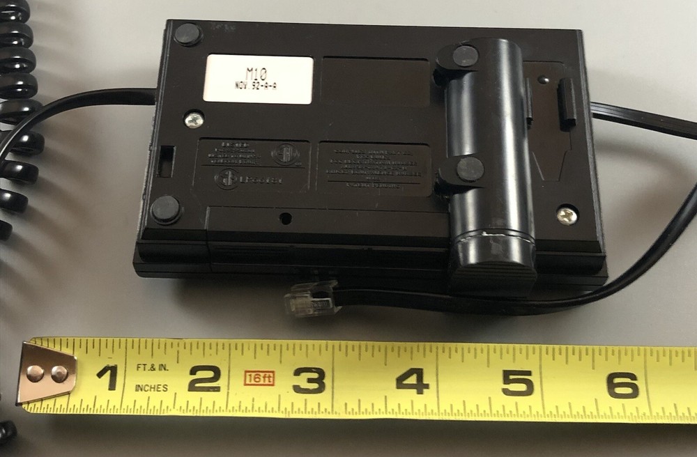 Plantronics M10 Universal Amplifier Headset Headphone Telephone Untested D5.3