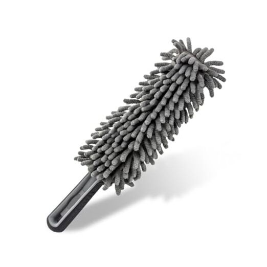 Car Duster Interior - Lint-Free Microfiber Cleaning With Comfortable Handle,