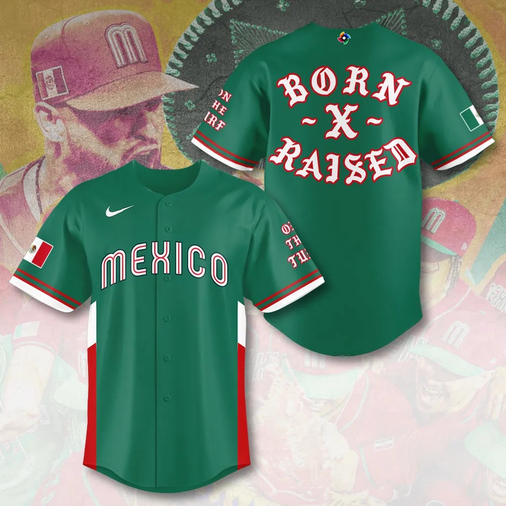 Mexico Baseball 2026 Baseball Jersey