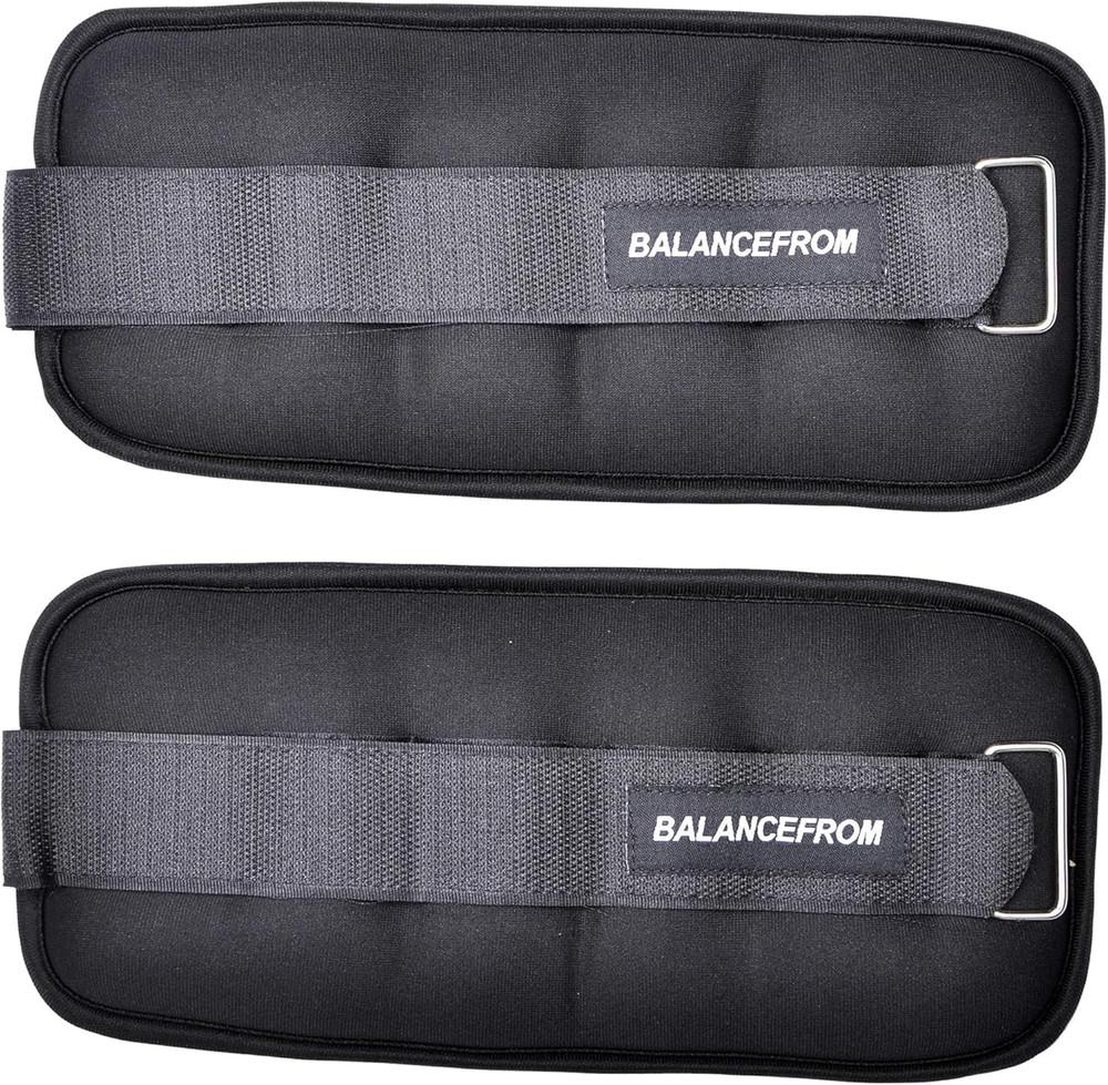 Fully Adjustable Ankle Wrist Arm Leg Weights, 1-20LBS, Multiple Options