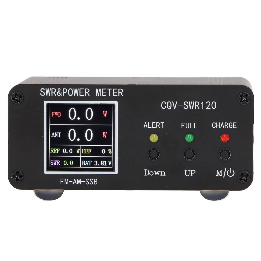 SWR Power Meter 120W Digital Display Standing Wave Meter Frequency Tester
