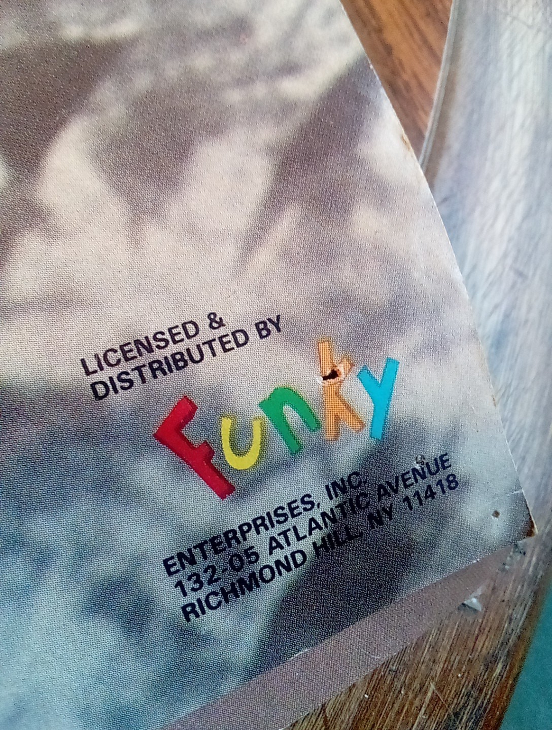 Original Vintage 1987 Rock Hair Band Motley Crue Poster By Funky Brands 22x34