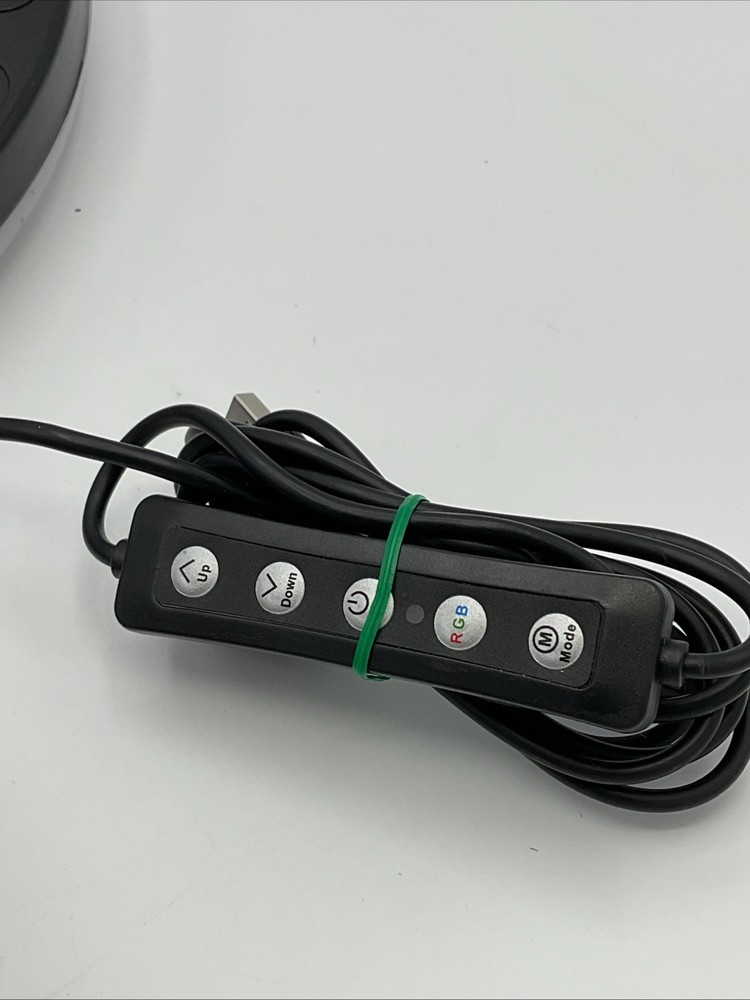 Bower Phone Holding USB Multi Color Changing Ring Light With Inline Light Contr