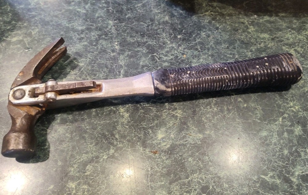 Vintage Adjustable Head Claw Hammer