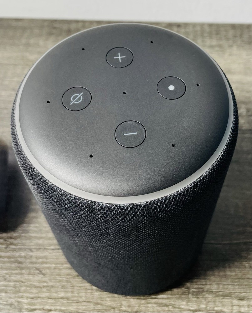 Amazon Echo Plus 2nd Generation Smart Speaker with Alexa Gray- Open Box