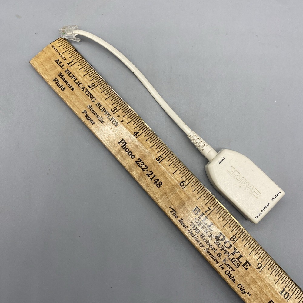 2 WIRE DSL Filter Single Line Cable Modem Internet Telephone Model LFT4 2 GB