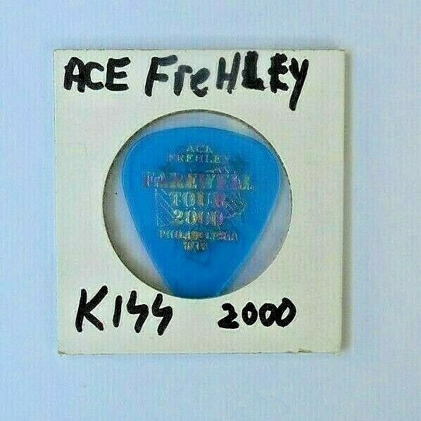 Kiss  Ace Frehley Guitar Pick Philadelphia P.A. June 16, 2000 Farewell Tour