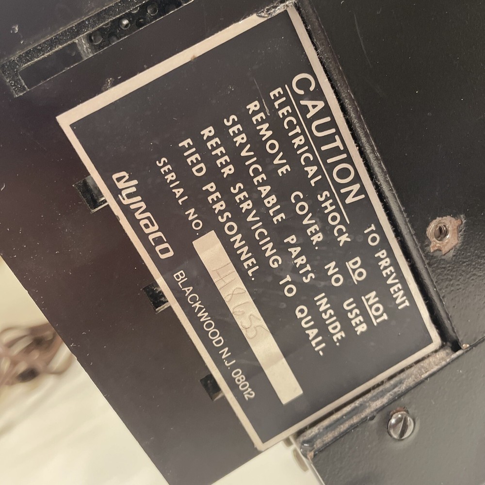 Dynaco Stereo 410 Amplifier Black Vintage