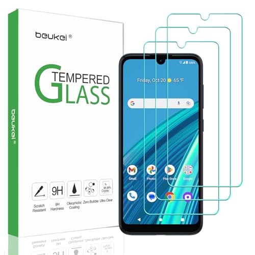 (3 Pack) Compatible for Cricket Debut S2 / AT&T Calypso 4 Screen Protector