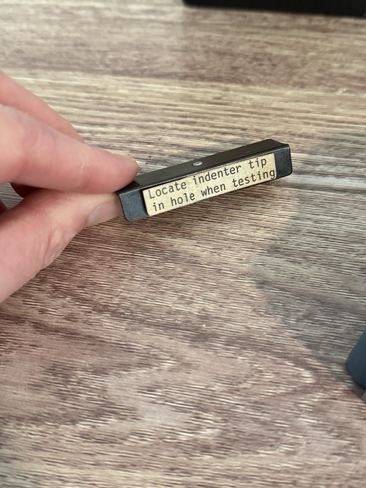 PTC Instruments Model: 307L Type:D Durometer Serial #8408 In Case