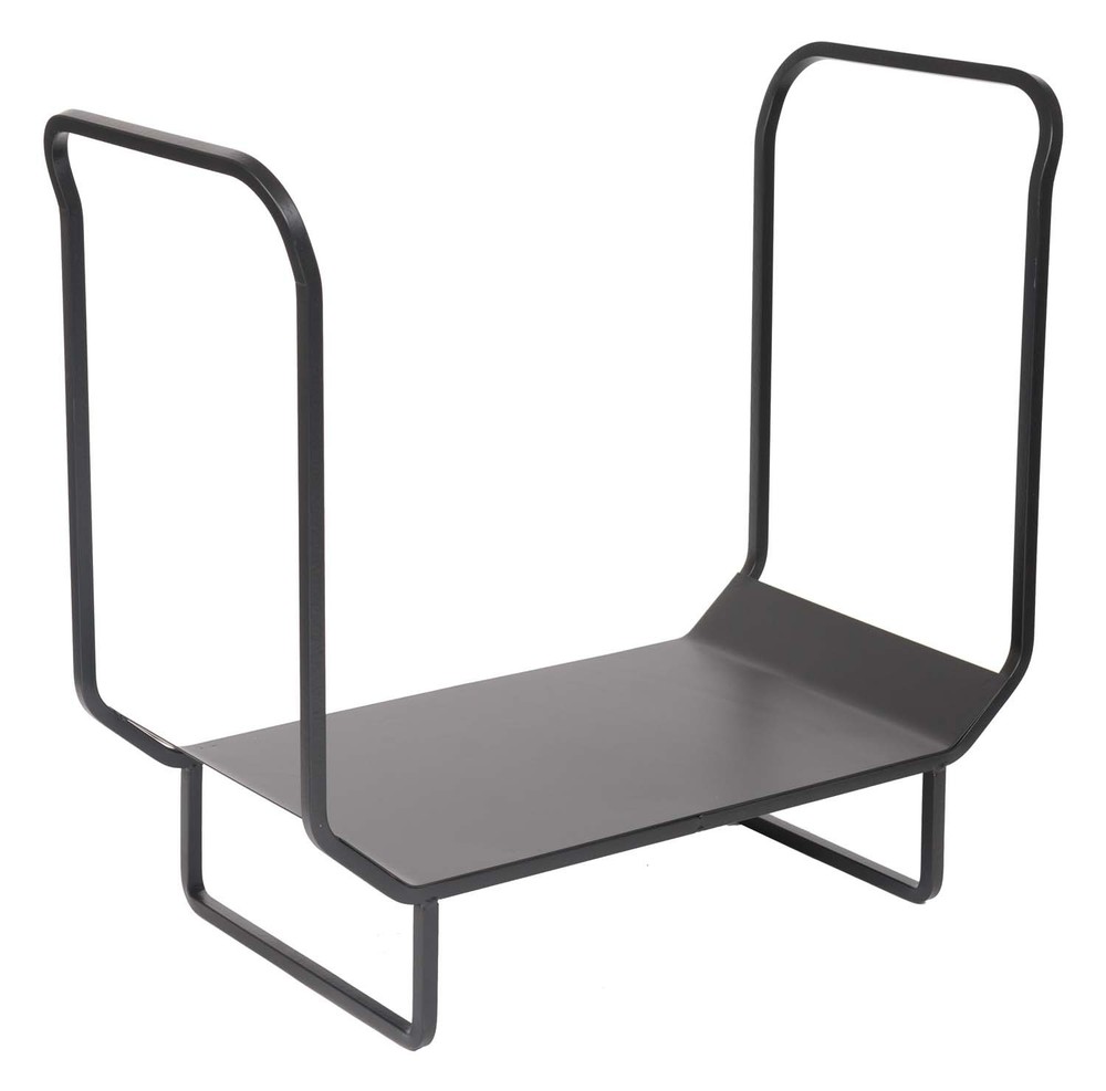 Dagan Black Log Rack, 25in. x 12in.