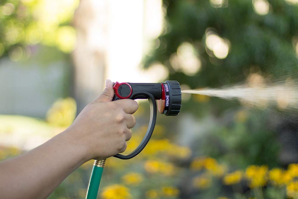 Orbit Pro Flo 7 Pattern Nozzle High Performance Garden Hose Spray Tool