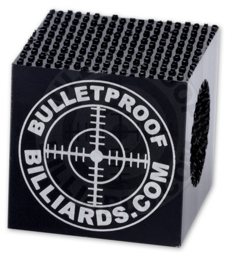 Bulletproof Multi Tip Tool (Black) 5 Tools in 1 Pool Cue Tip Maintenance