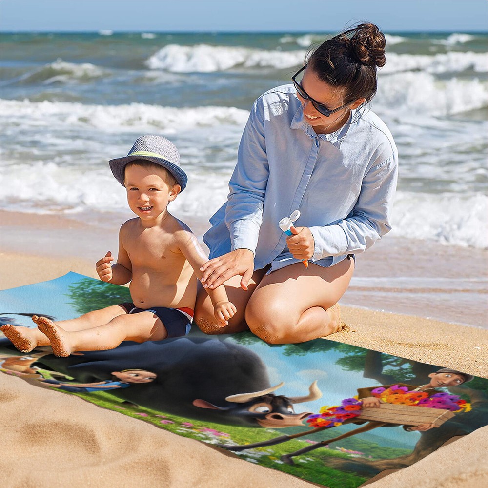 Ferdinand Beach Towel Quick Drying Microfiber 30"x60" Birthday Gift