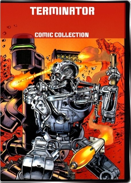 4 DVDROMS Alien, Predator, Terminator, Aliens vs Predator comics