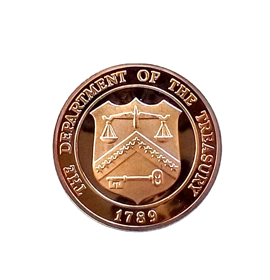 1982 U.S. Treasury Department Bronze Token Proof
