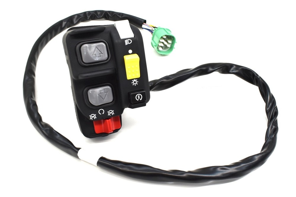 Left Handlebar Switch TRX650 03-05 Rincon Shift Starter Kill Headlight #O252