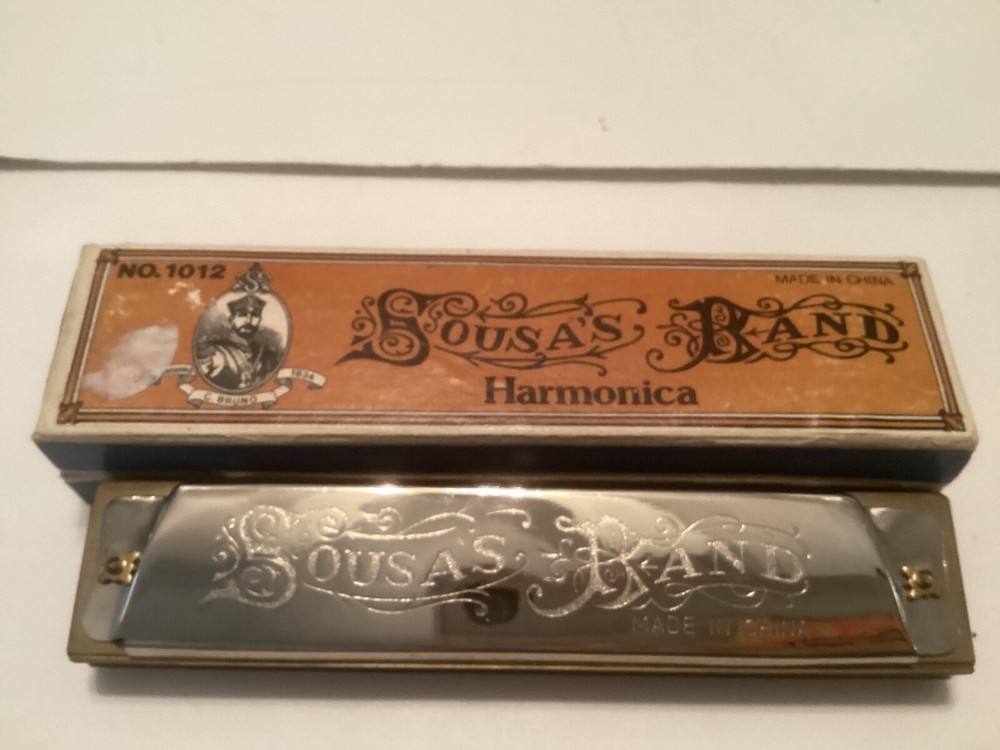 Sousa's Band No. 1012 Harmonica Boxed