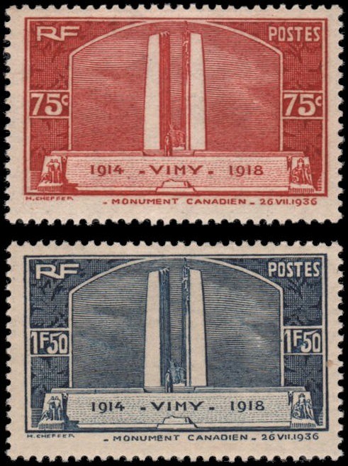 France #311-312 set