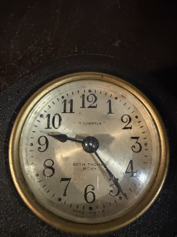 Seth Thomas Lynton Chime Clock Antique Mantle Clock Vintage