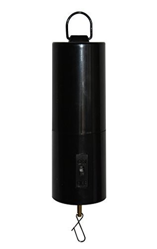 Battery Operated Wind Black Rotating Motor Spinner