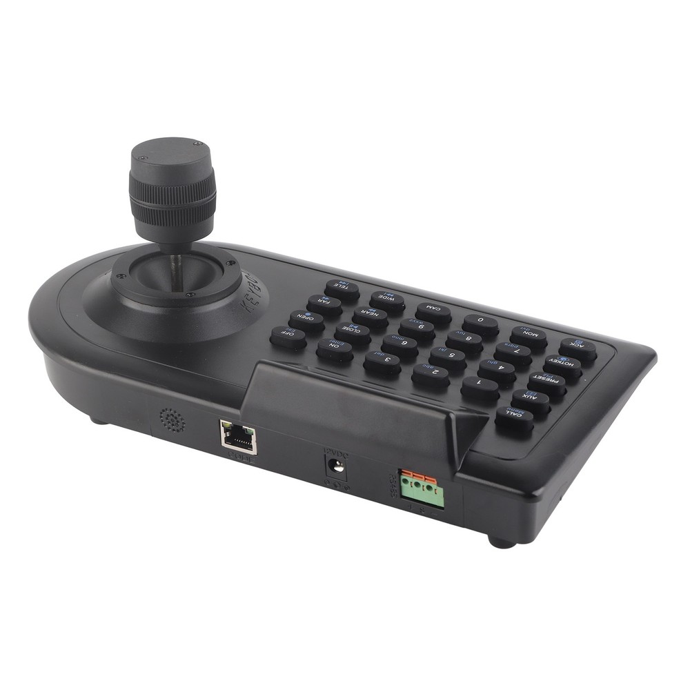 EU Plug 3D PTZ Camera Controller Strong Compatibility LCD Display With Joystick