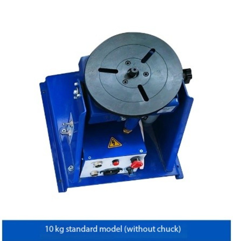 10kg Compact Positioner Automatic Welding Turntable with 65mm Chuck