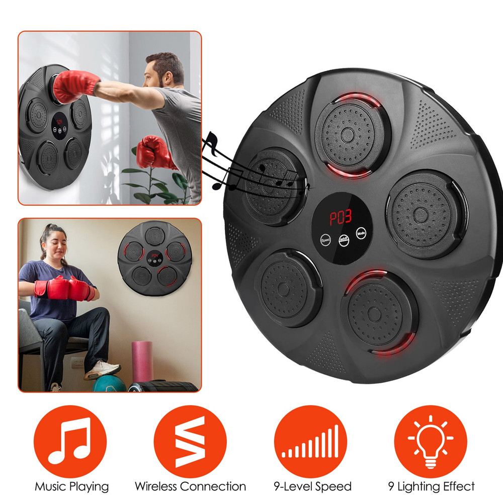 Music Boxing Machine Electronic Wall Target