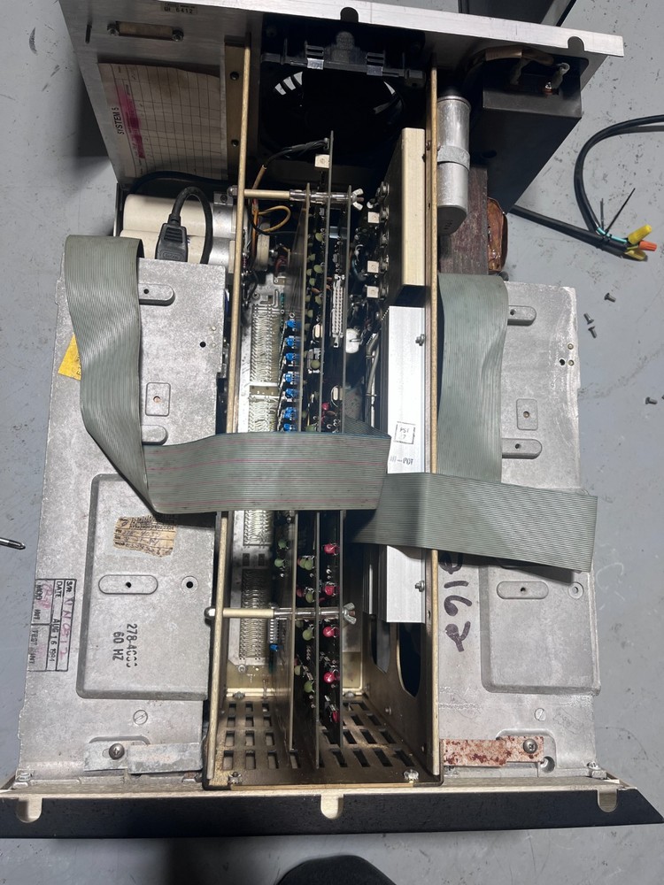 Vintage Wang 5505-1 Computer - two 8'' floppy disk drives - Untested - Powers on