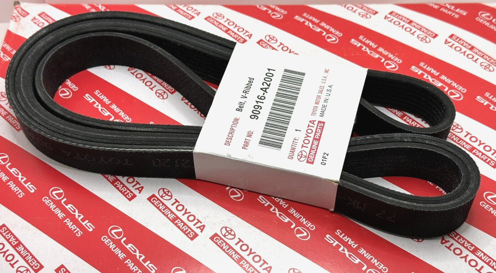 2005-2015 Toyota Tacoma V6 4.0L Serpentine Belt GENUINE OEM PART