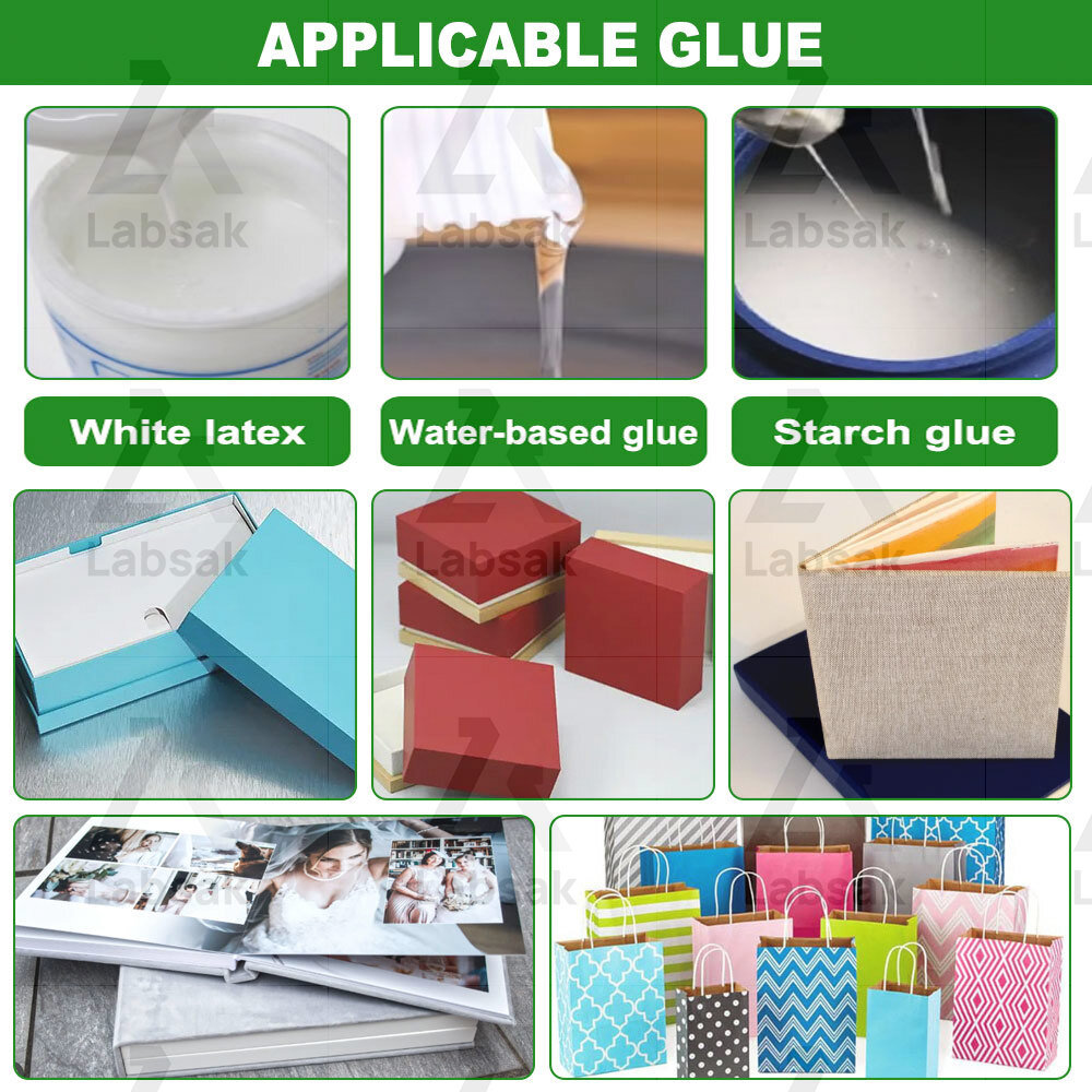 Manual Glue Applicator Cold Glue Making Machine Gluing Machine Adhesive Pasting