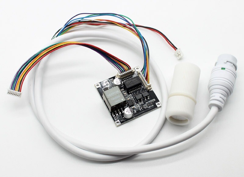 CCTV POE module Input 44-57V PCB board output DC12V for ip camera with poe cable