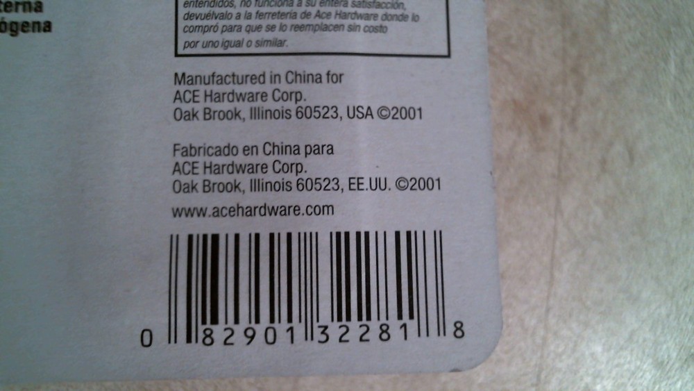 ACE 32281 Flashlight Bulb FREE SHIPPING