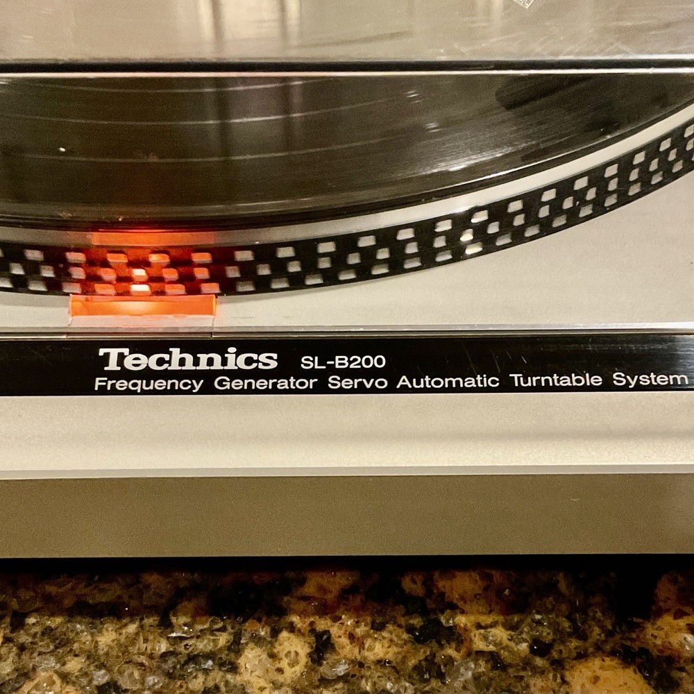 Technics SL-B200 Turntable AS-IS Needs Belt/Stylus Works Read