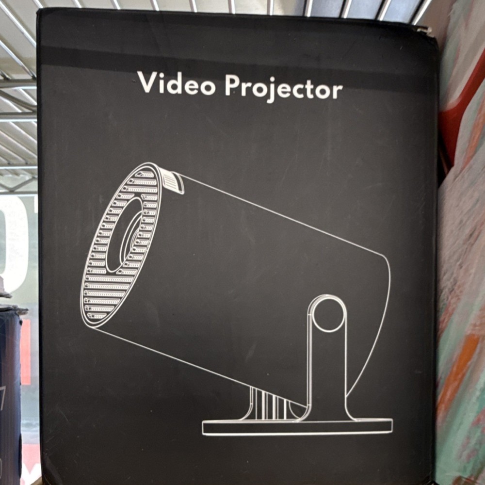 Video Projector Desktop Type Model - Black