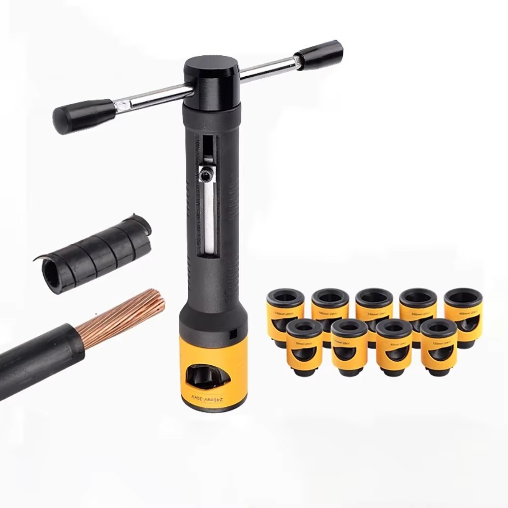 High Voltage Cable Stripper Fast Single-Core Wire Insulation Stripping Machine