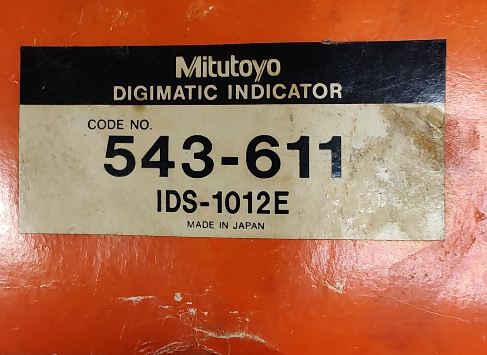 MITUTOYO DIGIMATIC INDICATOR IDS-1012E