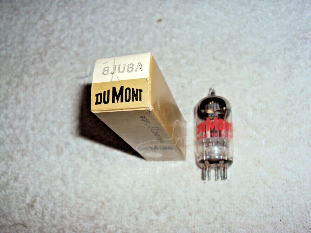 NOS Dumont 8JU8A Vacuum Tube
