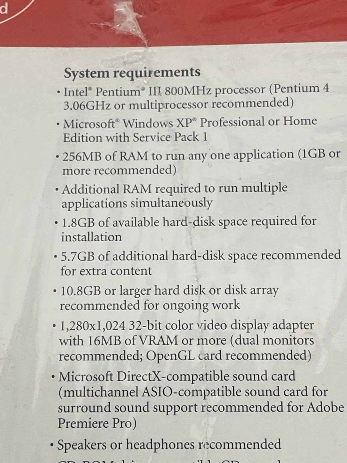 ADOBE VIDEO COLLECTION STANDARD EDUCATION VERSION 2.5 NEW & SEALED