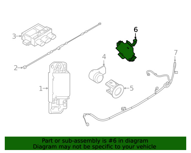 Genuine Nissan Control Module 28532-7FM2B