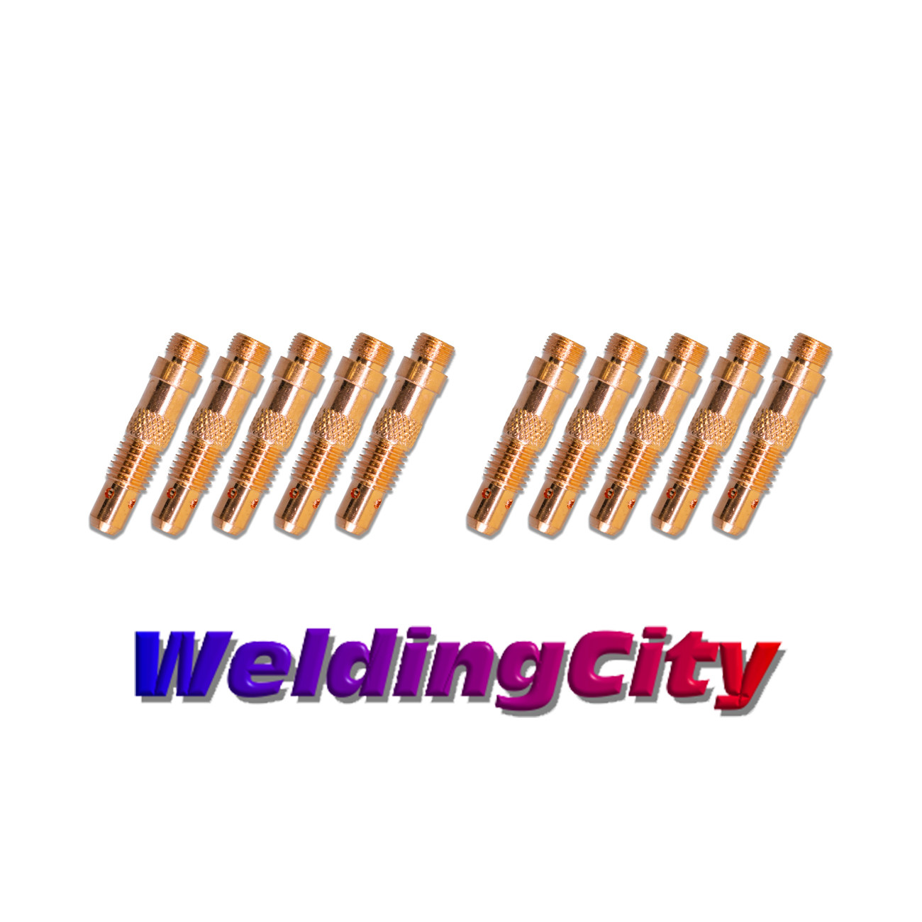 WeldingCity® 10-pk TIG Welding Collet Body 10N32 3/32" Torch 17/18/26 US Seller