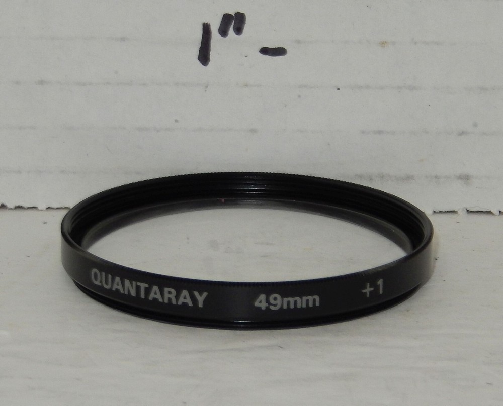 Quantaray 49mm +1 CAMERA Lens FILTER DIGITAL OR FILM